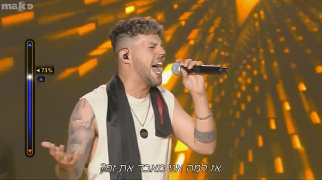 נדב צפריר עם הצעיף לזכר "נומי"