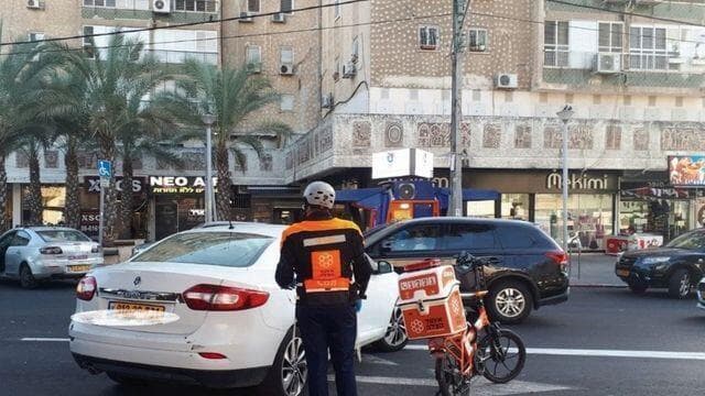 "פחד בדרכים". תאונה ברחוב דרך המכבים 