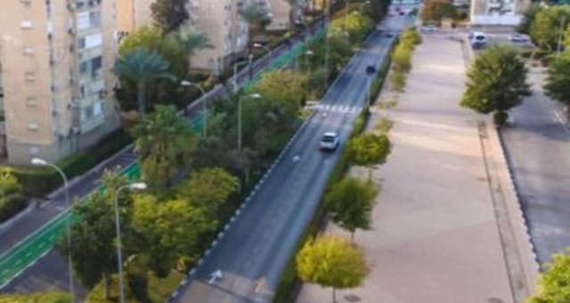 טיילת בן גוריון בקרית מוצקין