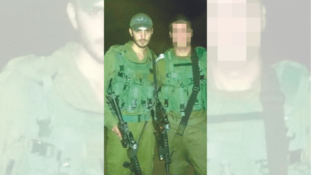 בעת שירותו הצבאי
