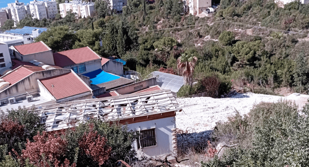 הקראוונים של חברת הבנייה כבר בשטח