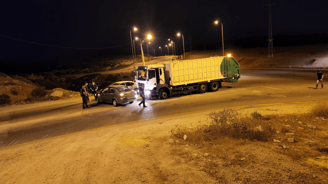 משאית האשפה שנגנבה