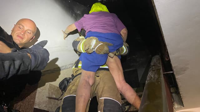 מזירת האירוע בפתח תקוה