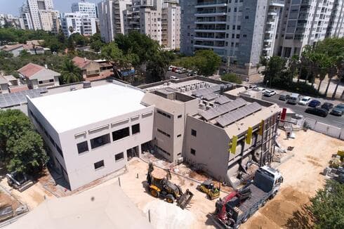 שיפוץ בבית ספר לפיד (צילום: עיריית הוד השרון) שיפוץ בבית ספר לפיד