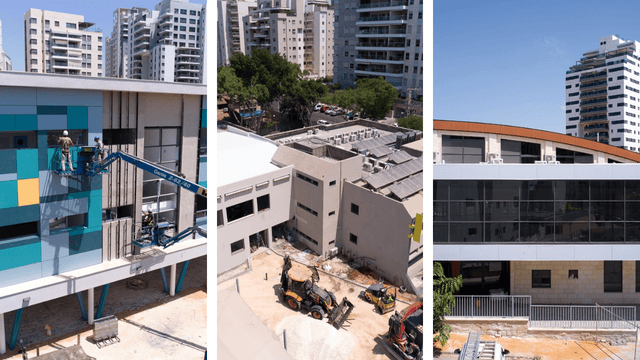 שיפוצים במוסדות החינוך (צילום: עיריית הוד השרון) שיפוצים במוסדות החינוך
