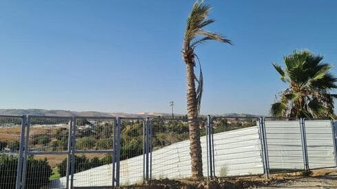המקום בו יוקם מבנה המועצה החדש 