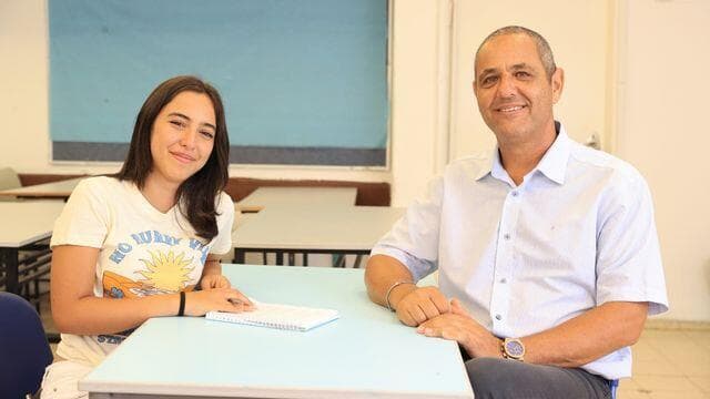 ניר בן חיים וגילי אברהמי. למדו באותו בית ספר