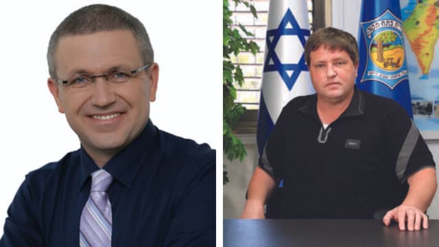מימין: גרינברג ובורשבסקי