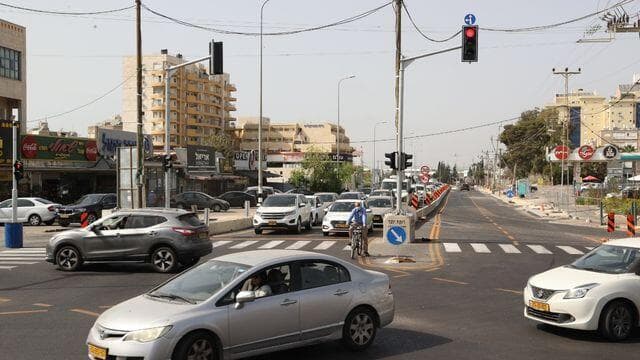 צומת המשטרה. עכשיו בטוח יותר