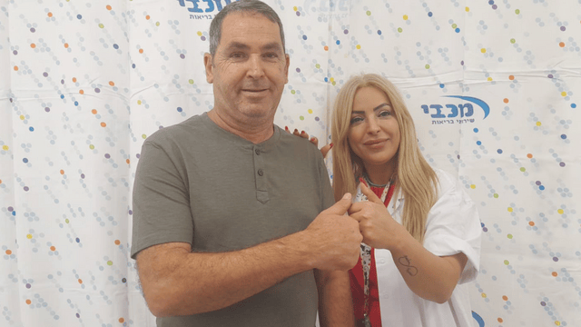 האחות עם שמואל באבי