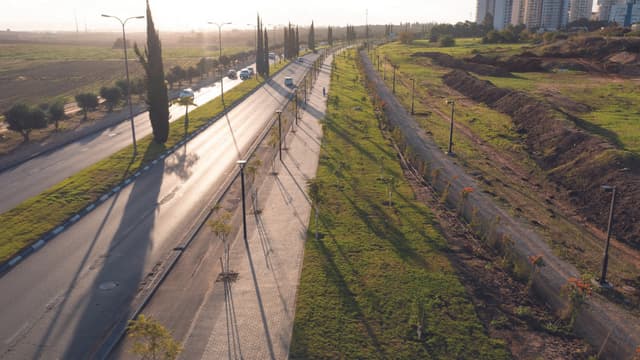 שבילי האופניים ברחובות