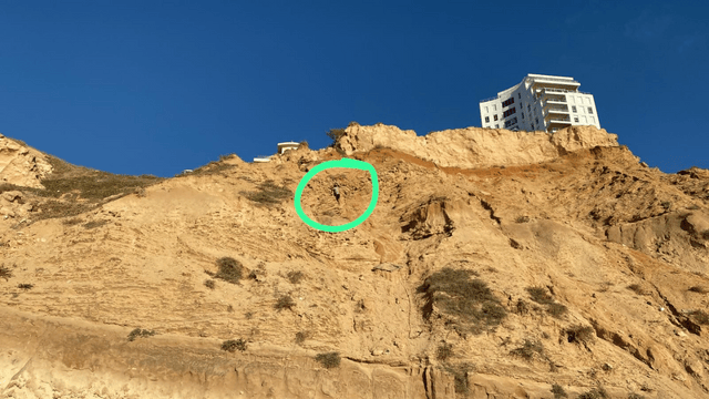 רגעי הדרמה על הצוק