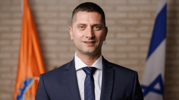 רועי לוי (צילום: מיכה בריקמן דוברות עיריית נשר) רועי לוי