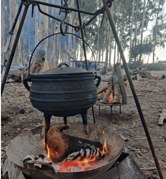 פויקה מעל הגחלים
