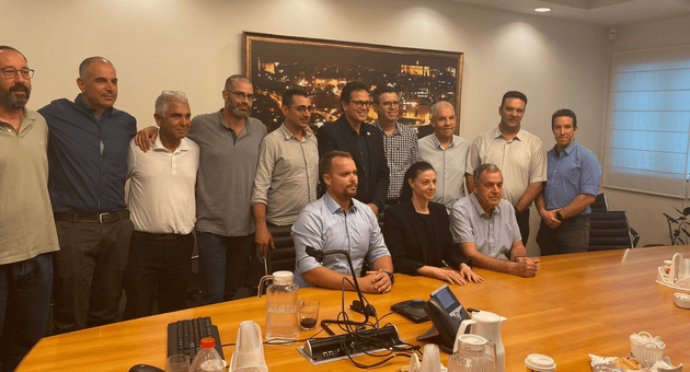 השרה מרב מיכאלי וראשי הרשויות