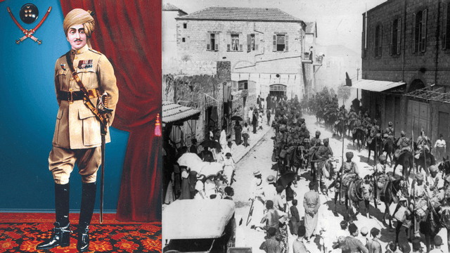 גיבור חיפה רב סרן סינג וגדוד הפרשים ההודי