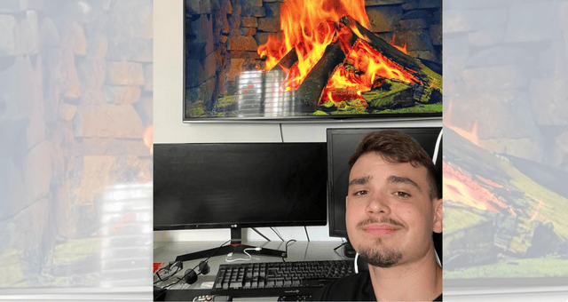 אריאל פרץ ושומר המסך "המבהיל"
