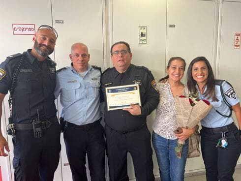 רונן יום טוב בטקס קבלת ההצטיינות