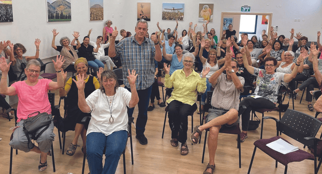 מובילי המועדונים עם ראש המועצה אייל בצר