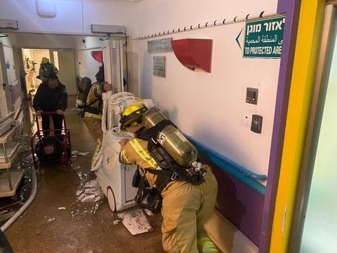 זירת השריפה