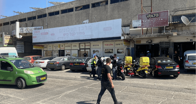 כוחות ההצלה באזור התעשייה צור שלום