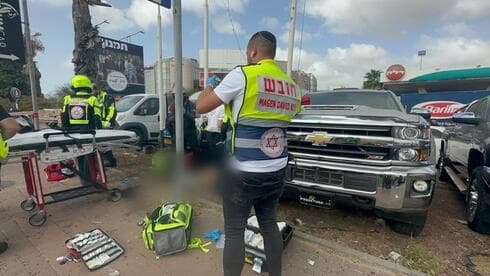 זירת האירוע בחולון