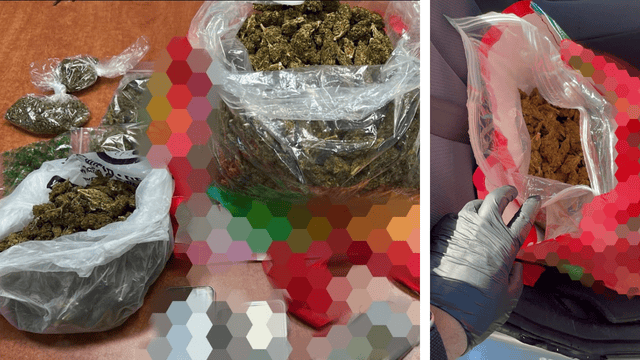 הסמים שנתפסו ברכב