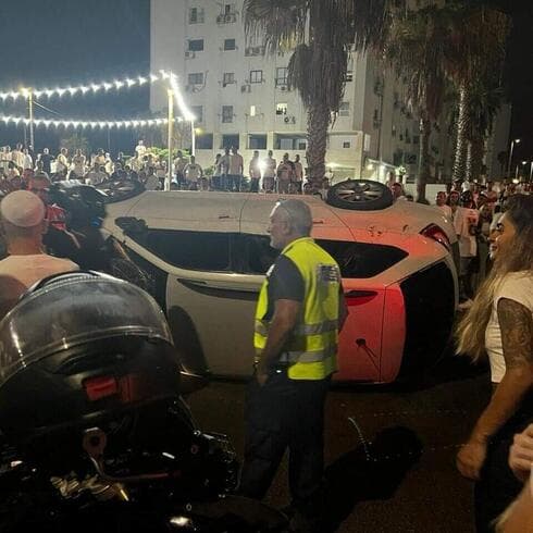 הרכב ההפוך בבת ים