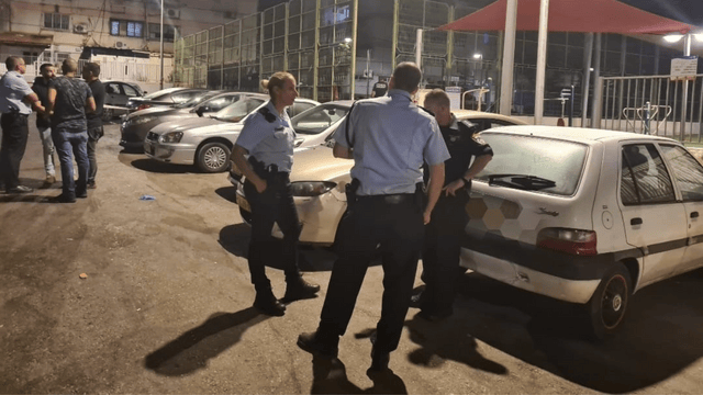 זירת האירוע בנתניה