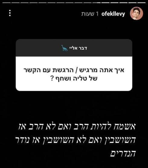 הסטורי של אופק לוי