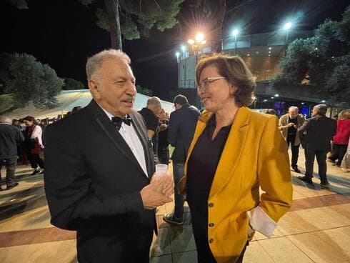 אכרם חורי וקליש (צילום: ראובן כהן עיריית חיפה) אכרם חורי וקליש