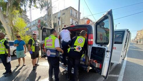 מזירת האירוע בפתח תקוה