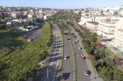 הדמיית כביש הברך שעתיד לחבר את דרך יעקב פת לשכונת תלפיות