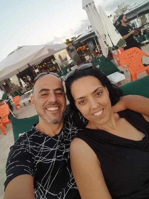 מאיה צברי ובעלה אילון