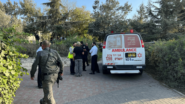 זירת האירוע בגבעת המבתר (צילום: לירן תמרי) זירת האירוע בגבעת המבתר