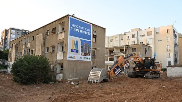 ההריסות שהחלו ברחוב בארי ויצמן