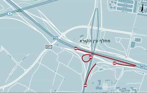 חסימת הכביש 