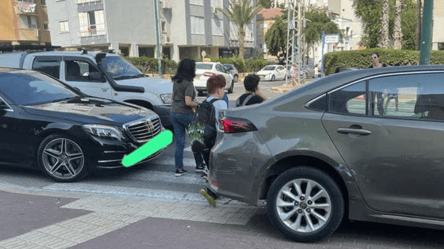 מעבר החציה בו נדרסה הילדה