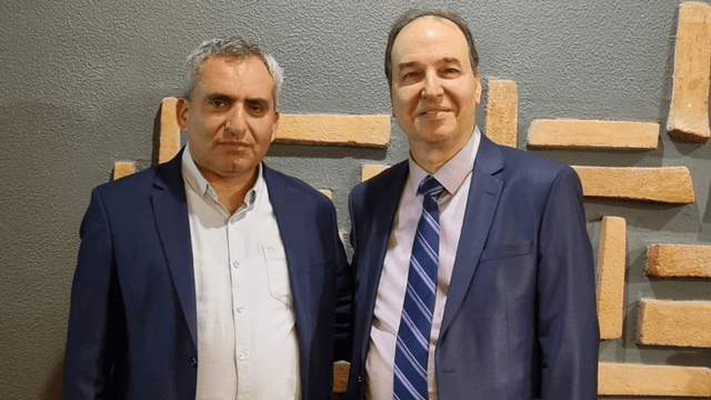ד"ר שלמה נס והשר זאב אלקין