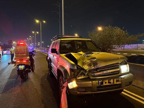 זירת התאונה