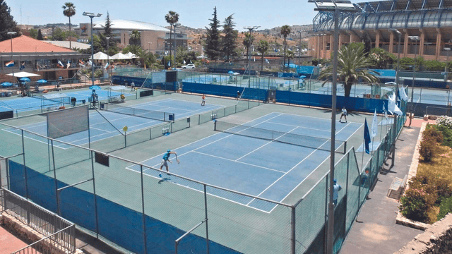 מגרשי הטניס בירושלים. מוכנים להגשה מגרשי הטניס בירושלים. מוכנים להגשה