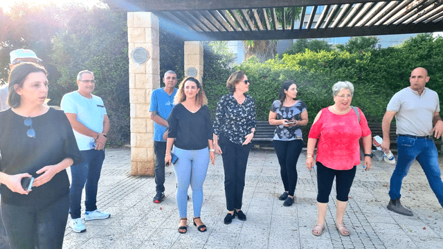 מפגש חברי הוועד עם קליש