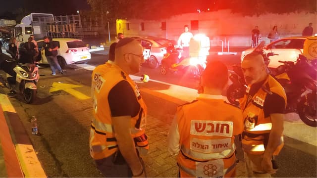 זירת האירוע בקרית אתא