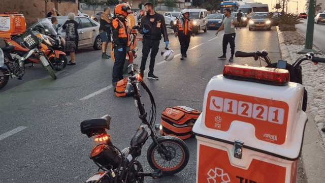 זירת התאונה
