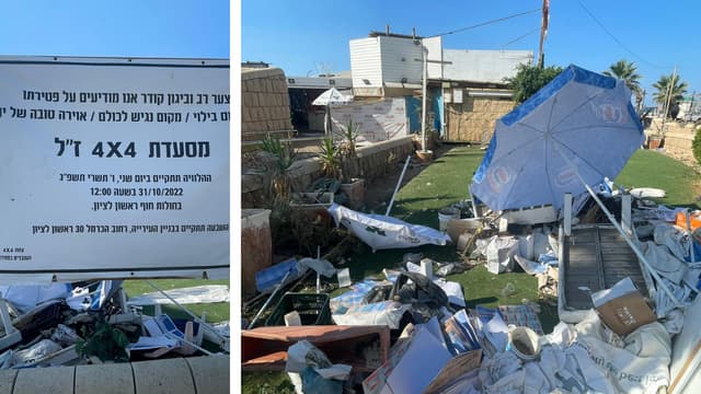 המסעדות שנהרסו בחוף ראשון לציון