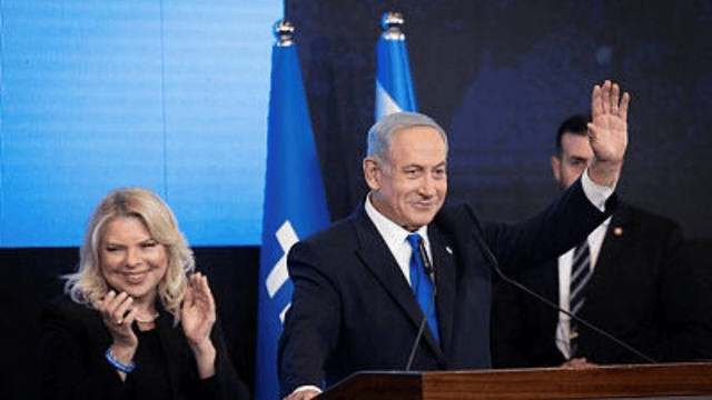 רק במקום שני. נתניהו