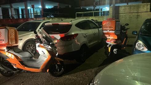מזירת האירוע ברחוב התבור בבת ים