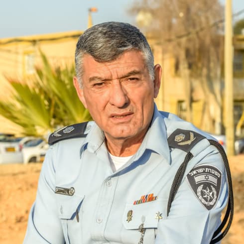 ניצב פרץ עמר מפקד מחוז דרום במשטרה