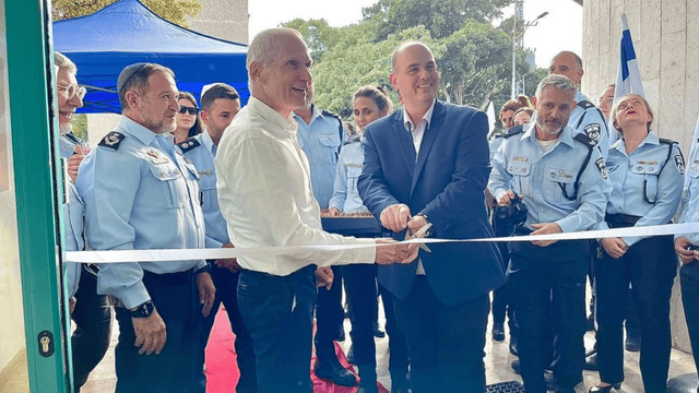 חנוכת תחנת המשטרה 