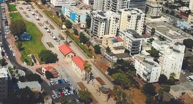 מתחם הרכבת במרכז העיר עפולה